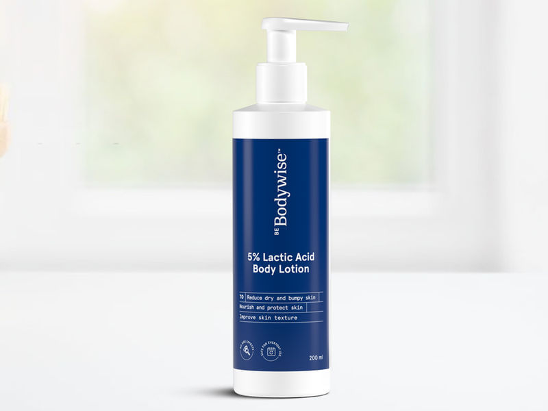 Buy 5 Lactic Acid Body Lotion for Dry Skin, Dark Patches, Bumps