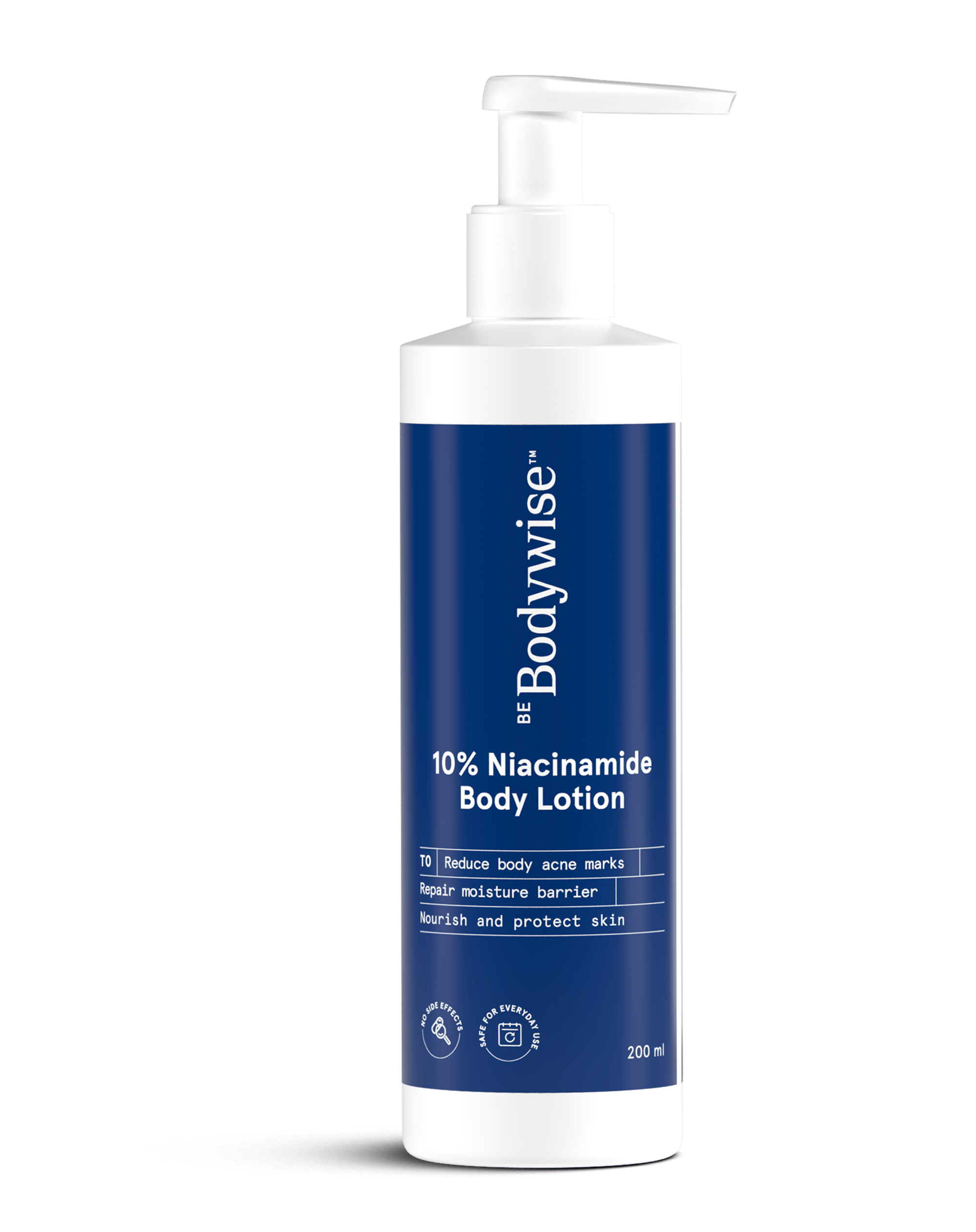 Buy 10% Niacinamide Body Lotion For Body Acne Marks | Be Bodywise