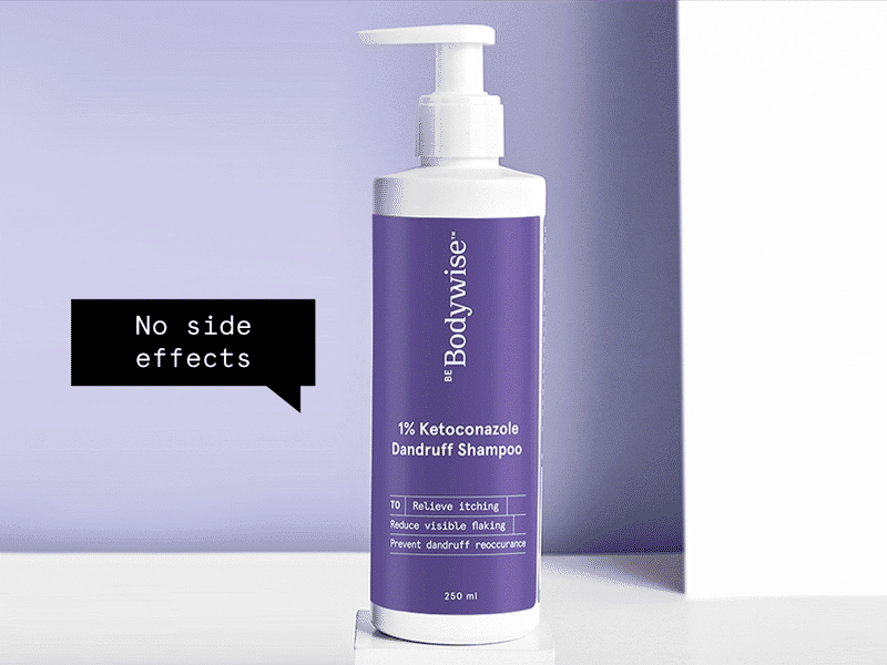 Buy 1% Ketoconazole Dandruff Shampoo (250ml) - Bodywise Buy 1% Ketoconazole Dandruff Shampoo (250ml) - Bodywise