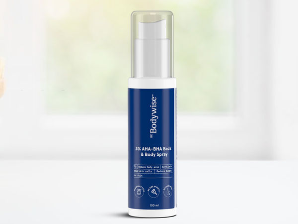 Buy 3% AHA BHA Back & Body Spray for Acne & Bumps | Be Bodywise