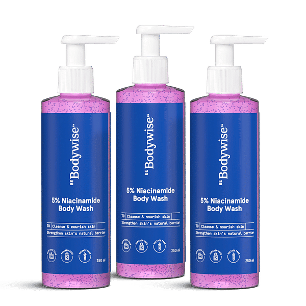 5% Niacinamide Body Wash for Women (Pack Of 3)