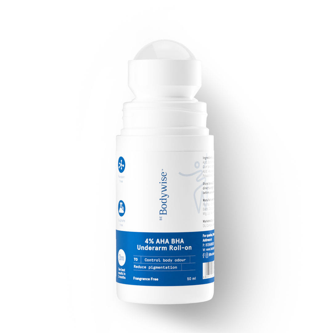 4% AHA BHA Underarm Roll On - 50 mL - No Fragrance