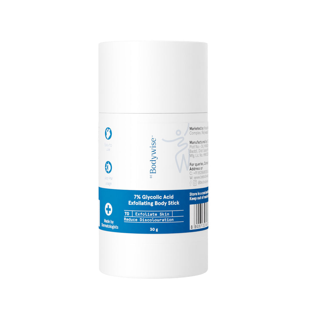7% Glycolic Acid Exfoliating Body Stick - 30g
