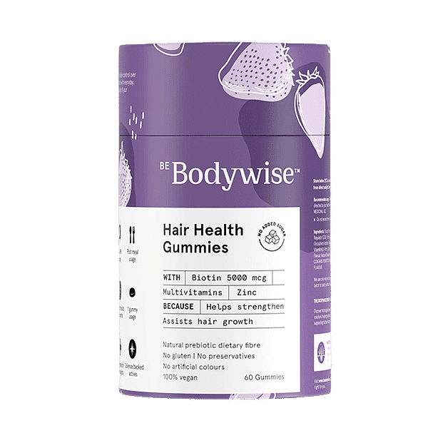 Bodywise Biotin Hair Gummies (60)