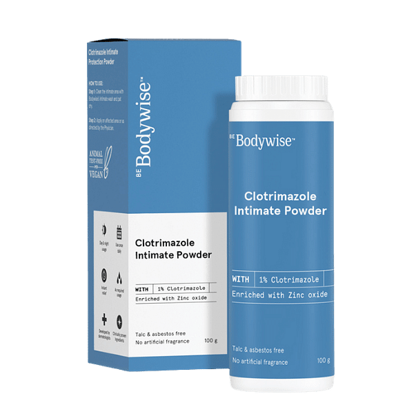 Bodywise Clotrimazole Intimate Powder