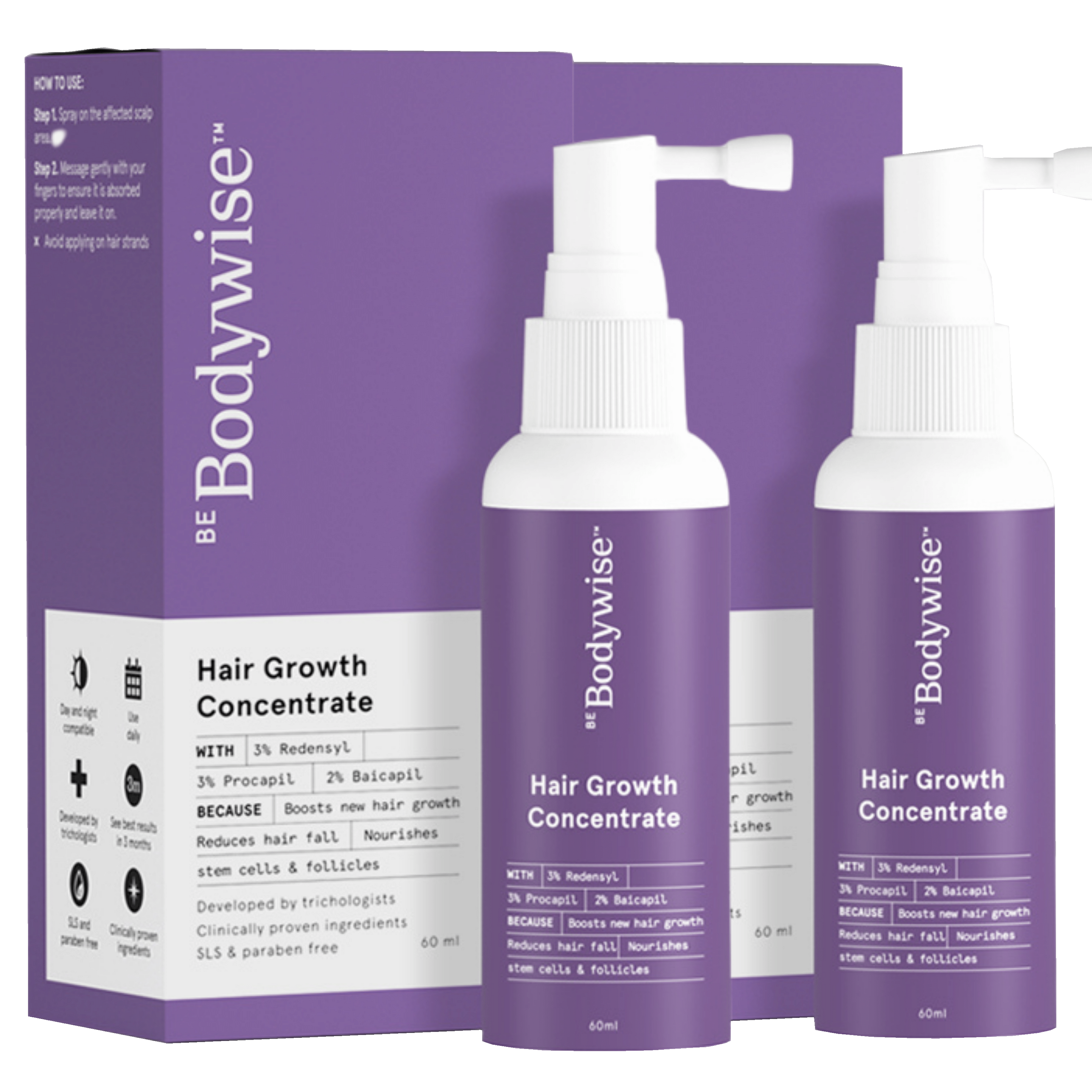 Hair Growth Serum - Pack of 2