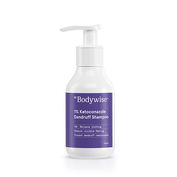 Buy 1% Ketoconazole Dandruff Shampoo (150ml) - Bodywise